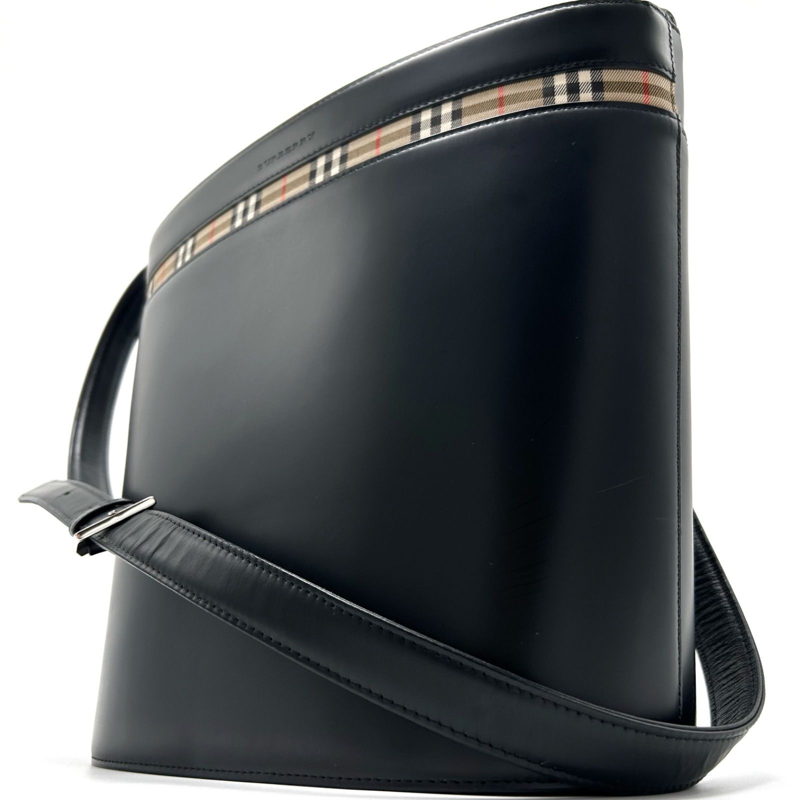 Burberry バーバリー ショルダーバッグ ノバチェック バケツ型