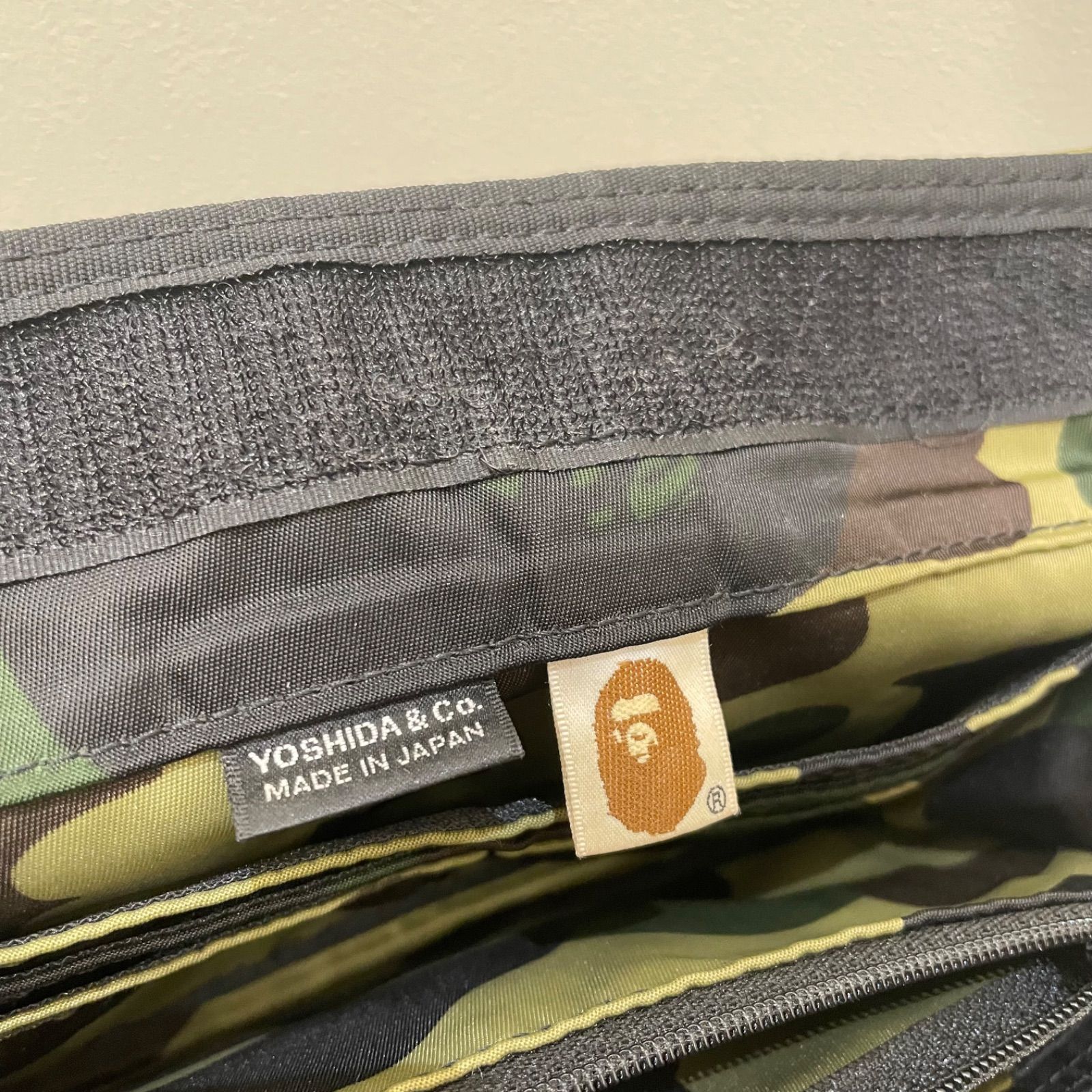 A BATHING APE アベイシングエイプ × PORTER ポーター CAMO LONG