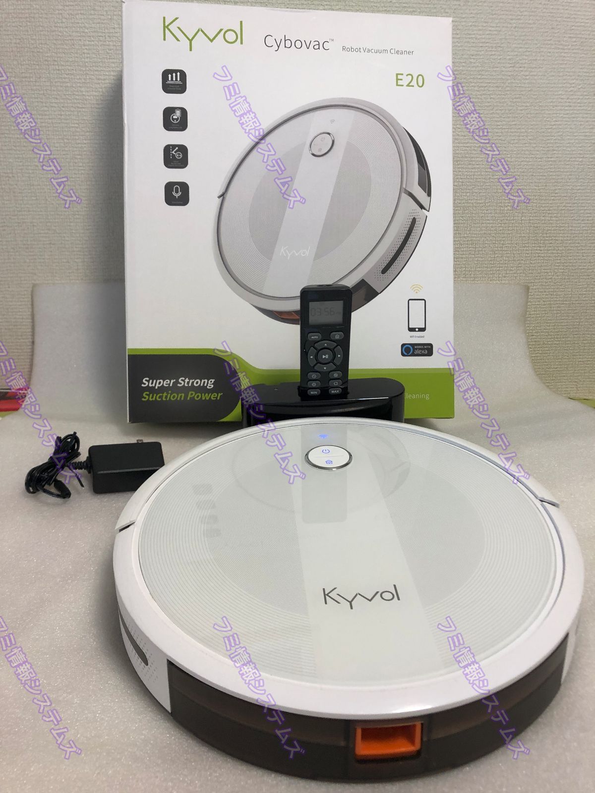 Kyvol スマート掃除ロボット/強吸力2500Pa/90分/E20/良品⑮ Kyvol スマート掃除ロボット/強吸力2500Pa/90分/E20/良品⑮ 【公式通販】