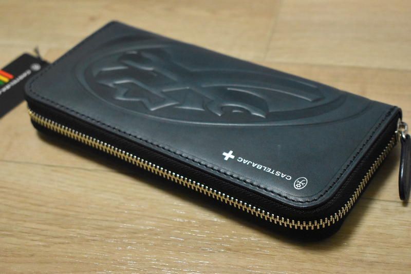 【美品】CASTELBAJAC カステルバジャック ラウンドファスナー 長財布 ラウンドファスナー長財布 カード段18＜ガルボ小物＞ | カステル