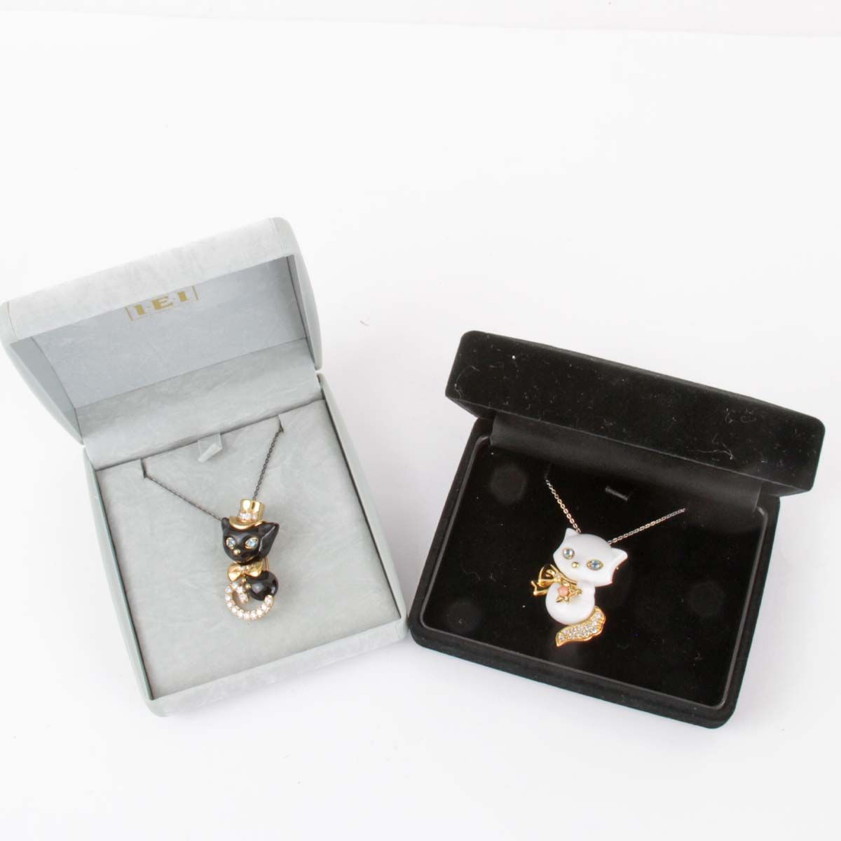 USED』 シルバー925 IEI cat ネックレス 2本セット ネックレス - メルカリ