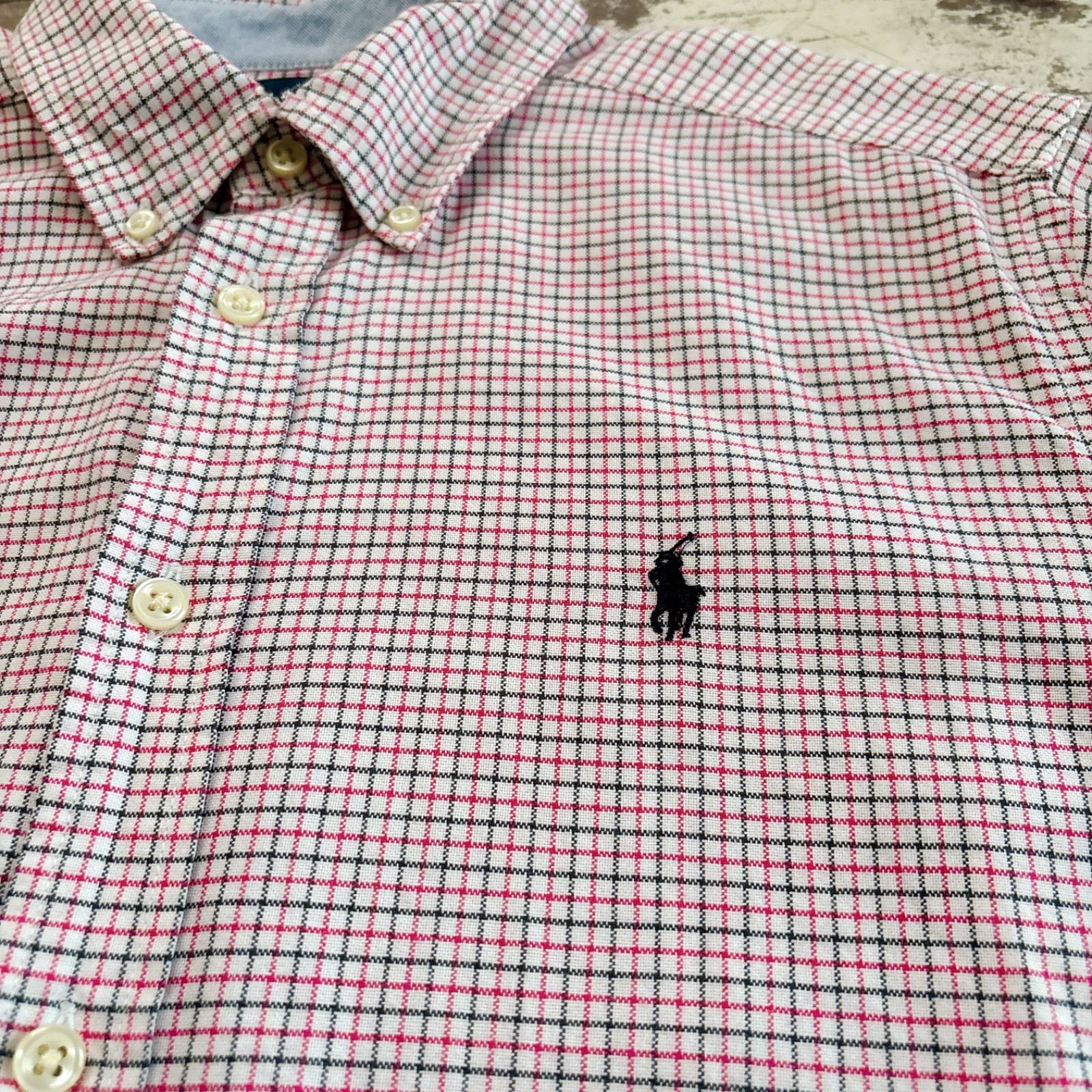Ralph Lauren チェック柄シャツ Sサイズ Polo Ralph Lauren チェック柄シャツ SP - メルカリ