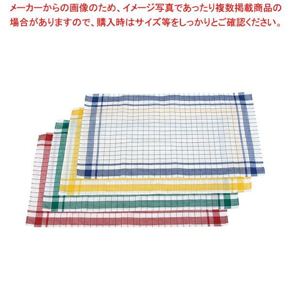 半麻格子ダスター 12枚入 青