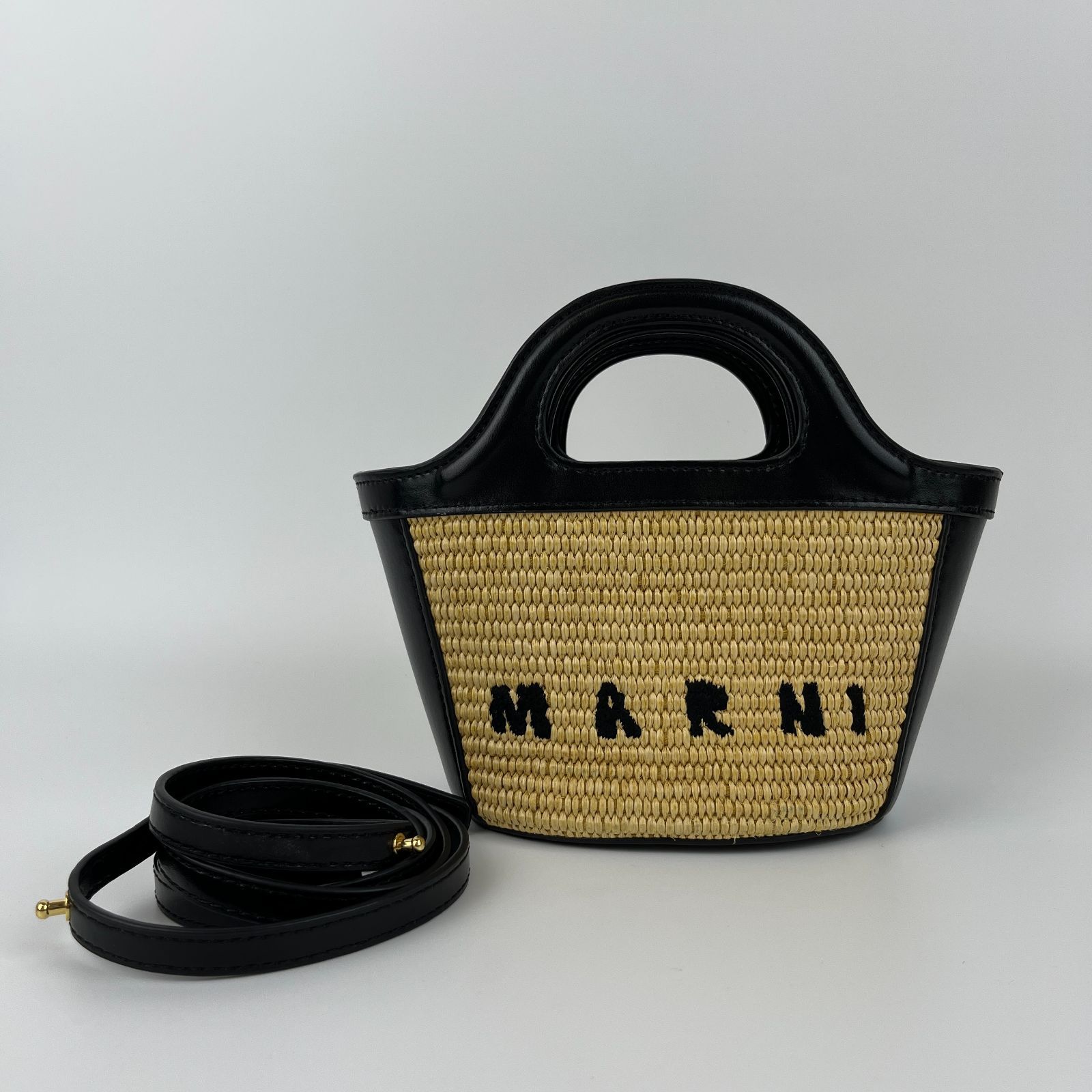 中古】MARNI マルニ トロピカリア マイクロ2WAYハンドバッグ