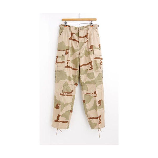 アメリカ軍 BDU カーゴパンツ ／迷彩服パンツ  リップストップ YN521007 3カラーデザート 