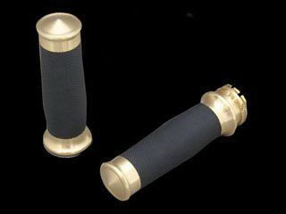 Color:ブラス_Style:汎用 キジマ(Kijima) バイクパーツ グリップ