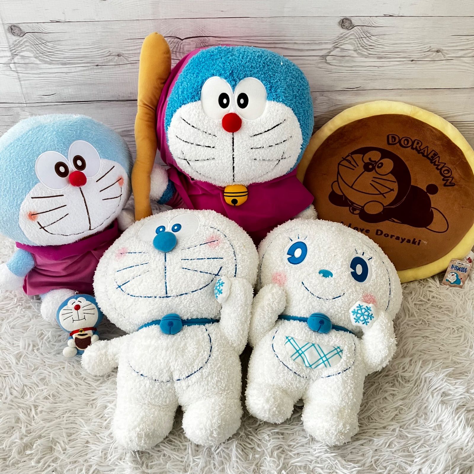 ドラえもん ぬいぐるみ 6点セット まとめ売り ウィンターブルー big 