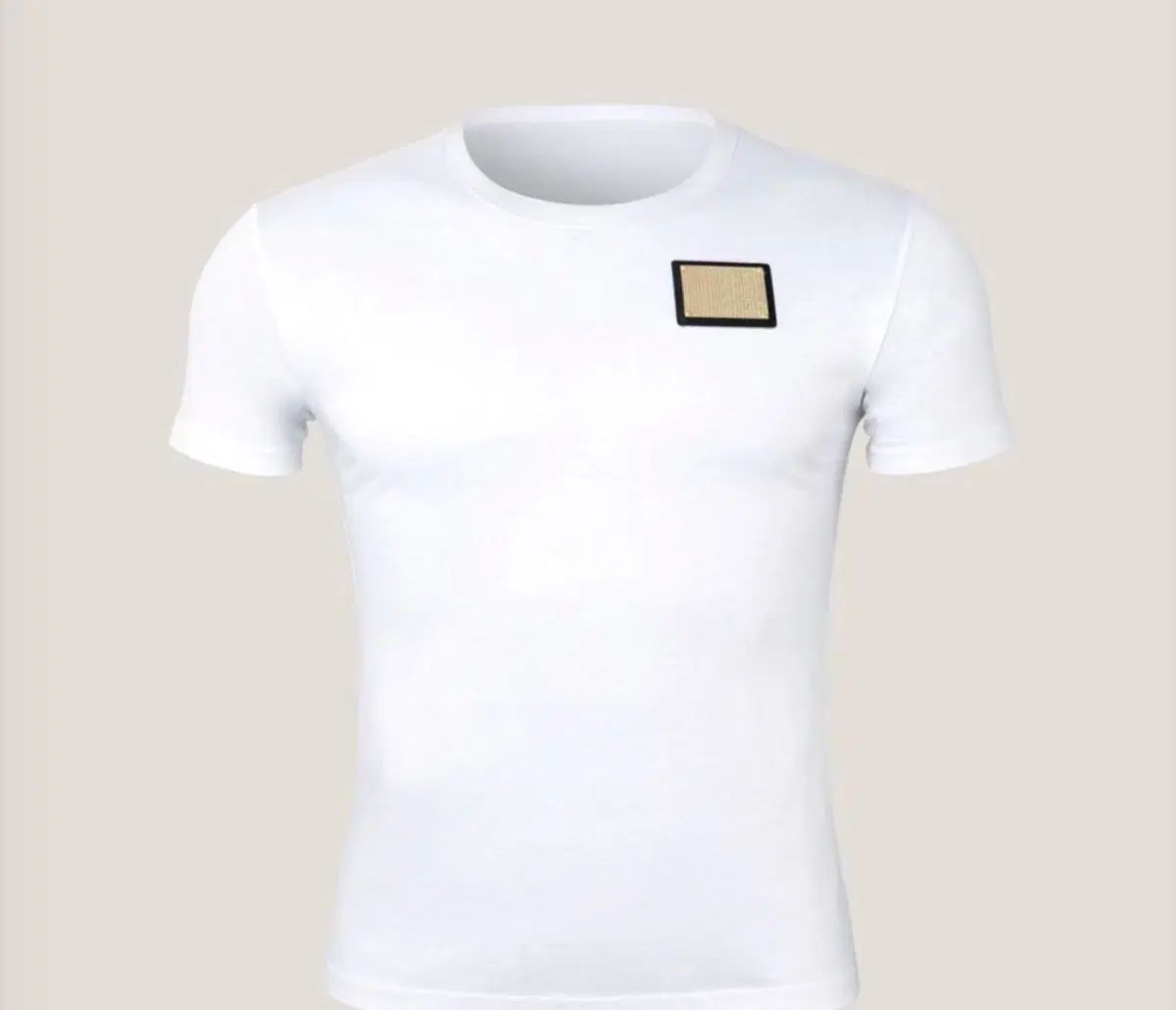 ラフィナート ロゴ タブ マッスルフィット Tシャツ 52
