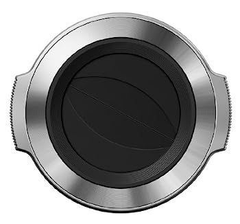 【中古】（非常に良い）OLYMPUS M.ZUIKO DIGITAL ED 14-42mm F3.5-5.6 EZ用 自動開閉式レンズキャップ シルバー LC-37C SLV