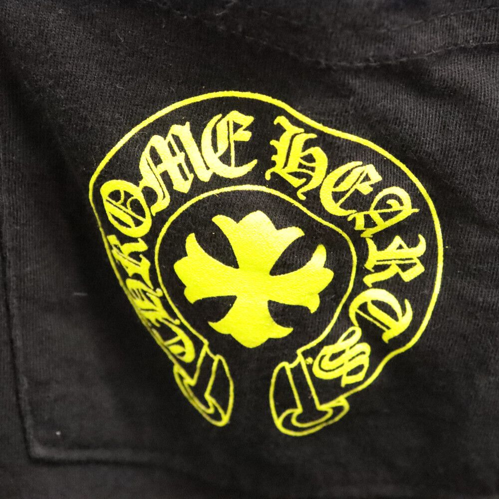 CHROME HEARTS (クロムハーツ) CH L/S TEE ネオン英字バックプリント 