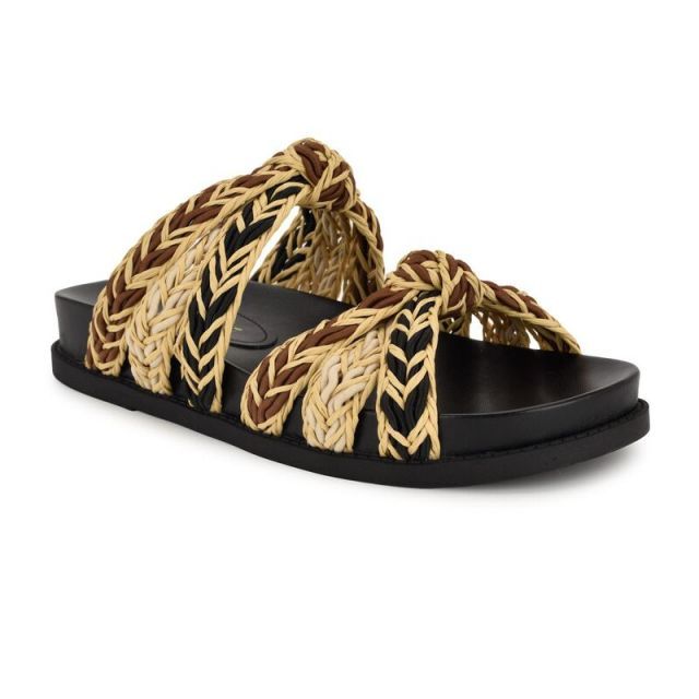新作! NINE WEST(ナインウエスト) プリント ウェッジ サンダル 楽天市場】nine west サンダルの通販