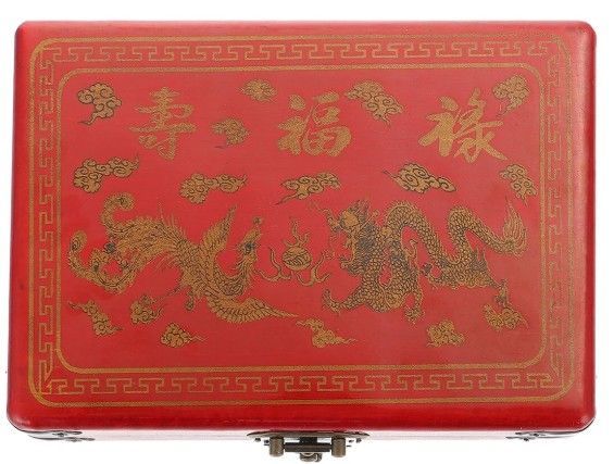 麻雀牌 中国麻雀牌 B級品 未使用 箱に汚れあり 中国式 中国土産