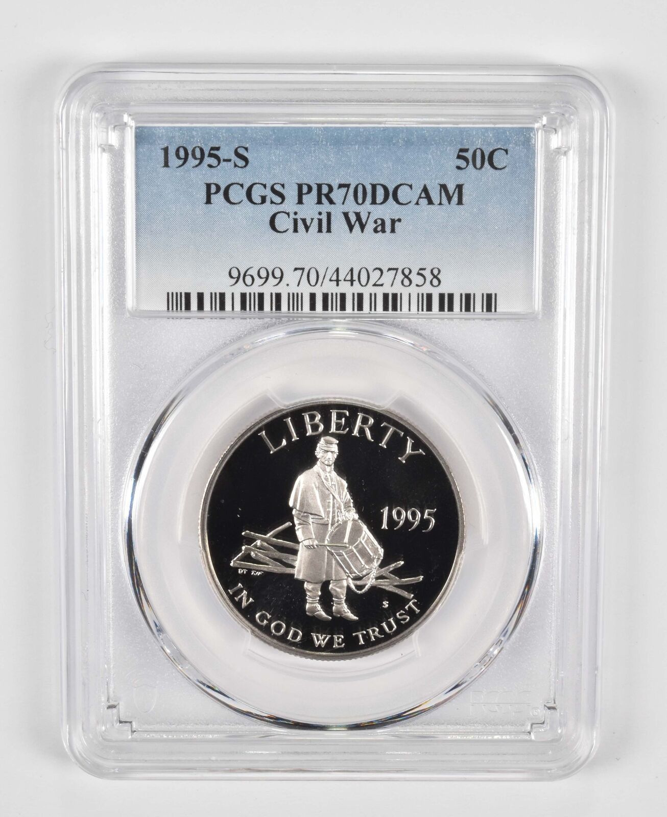1995-S PR70 南北戦争記念ハーフドル PCGS ブ