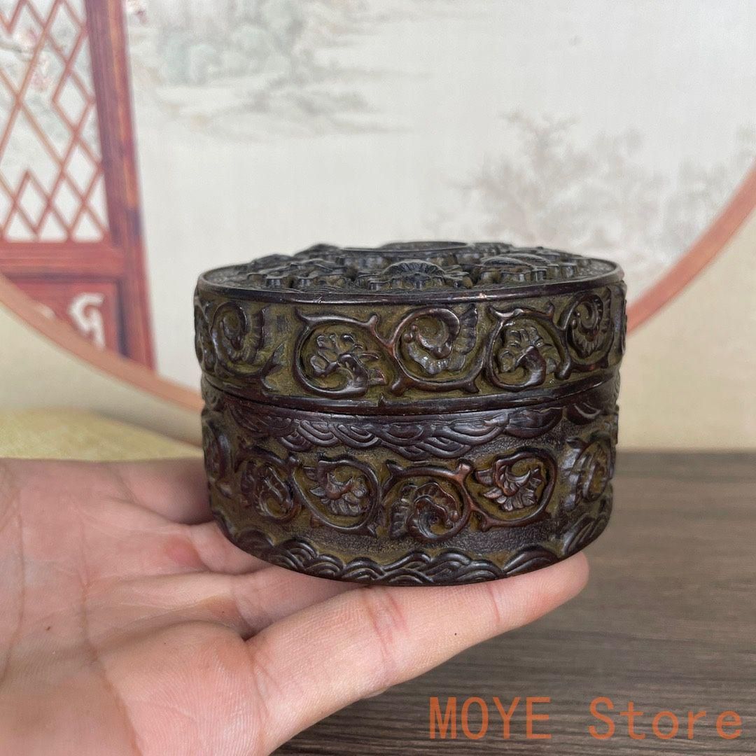 銅製 元宝開蓋招財進宝香炉 香道具 装飾品 工芸品 美術品 置物 新品・未使用】 招財進宝香炉 日進斗金炉 盤香線香炉 香道具