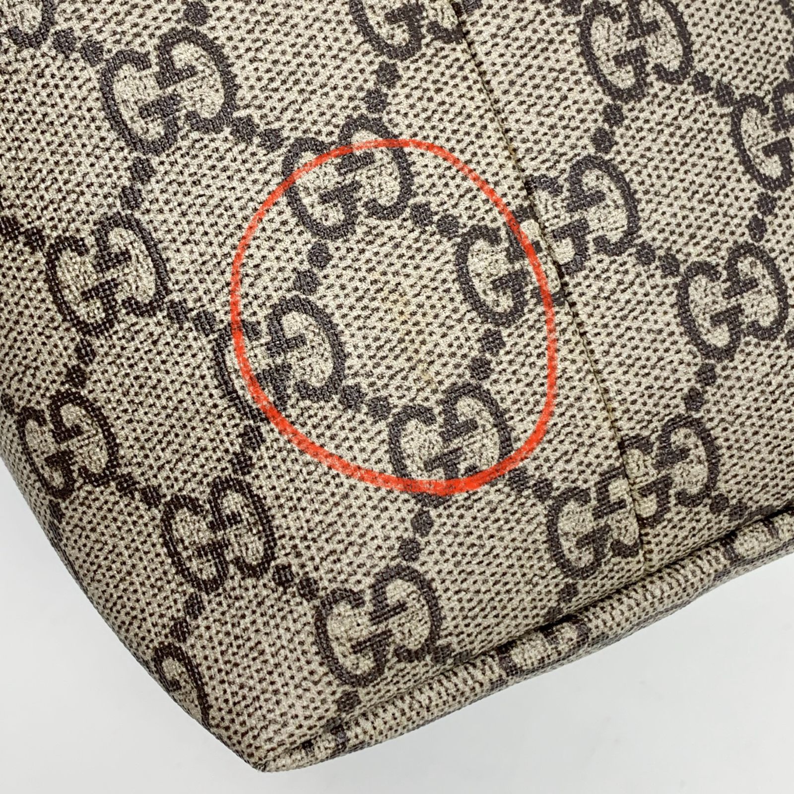 Gucci グッチ トートバッグ GG キャンバス フレンチブルドッグ 犬