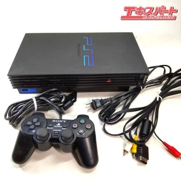 動作確認済 PlayStation2 ミッドナイトブラック(？) 動作確認済み PlayStation2 PS2 SCPH-50000 ミッドナイト