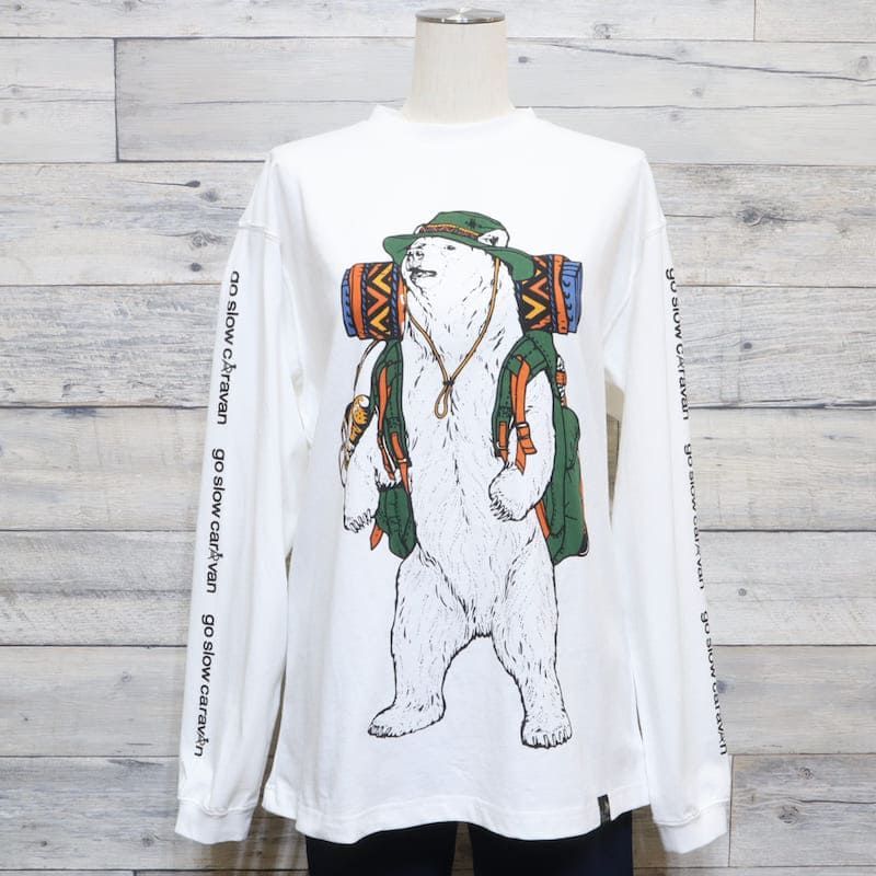 新品 メンズ ゴースローキャラバン go slow caravan 長袖 Tシャツ 長袖