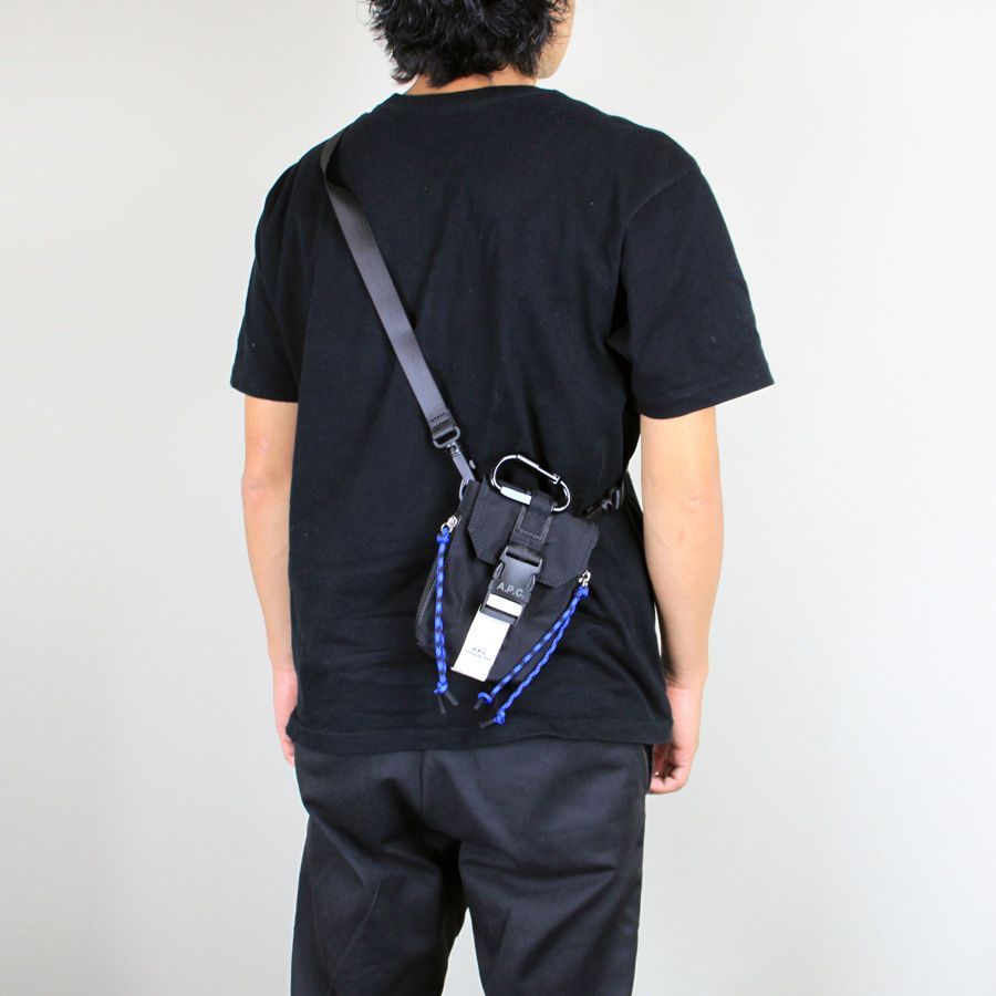 【正規品保証】新品 A.P.C. アーペーセー クロスボディバッグ ブラック 8⁄30〜9⁄1限定・最大2万円OFFクーポン配布中APC A.P.C. アーペーセー