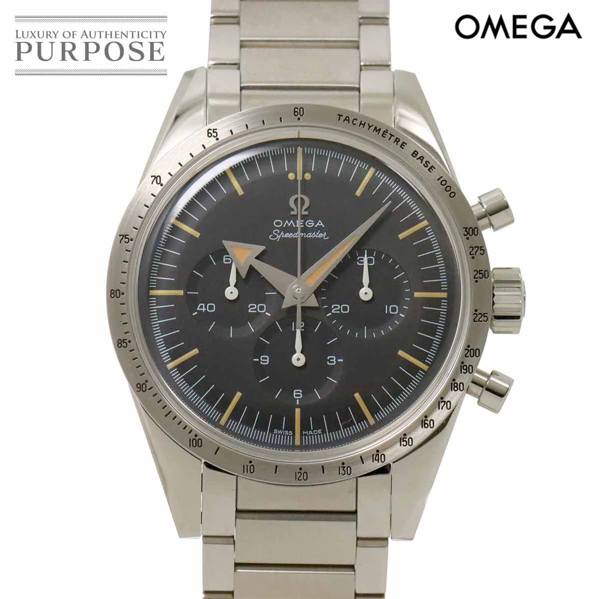 オメガ OMEGA スピードマスター1957 トリロジー 311 10 39 30 01 001 世界限定3557本 クロノグラフ 手巻き Speedmaster1957 90269476