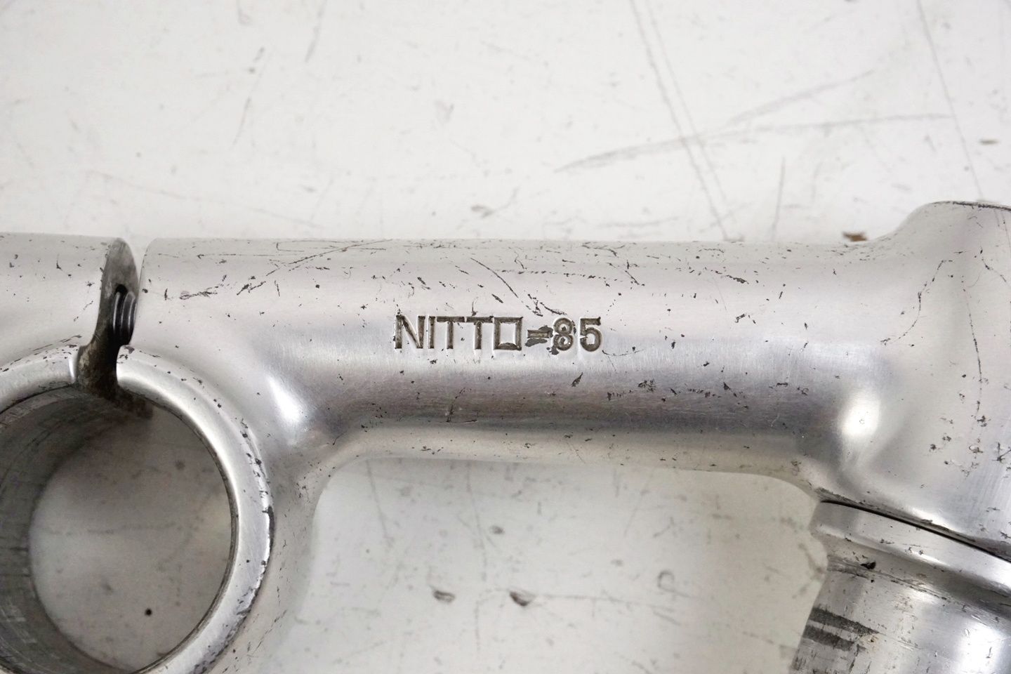 NITTO 「ニットー」 85 NJS Φ22.2 85mm 天返しステム / バイチャリ中目黒店