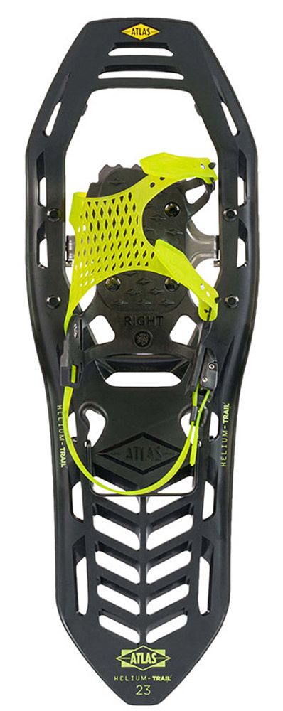 アトラス ATLAS アウトドア ヘリウム TRAIL 23 HELIUM 23インチ スノーシュー スノーハイキング用 雪山 雪上 軽量 ヒールリフトバー グリップ力 安定性 登山 冬山 1831952 -