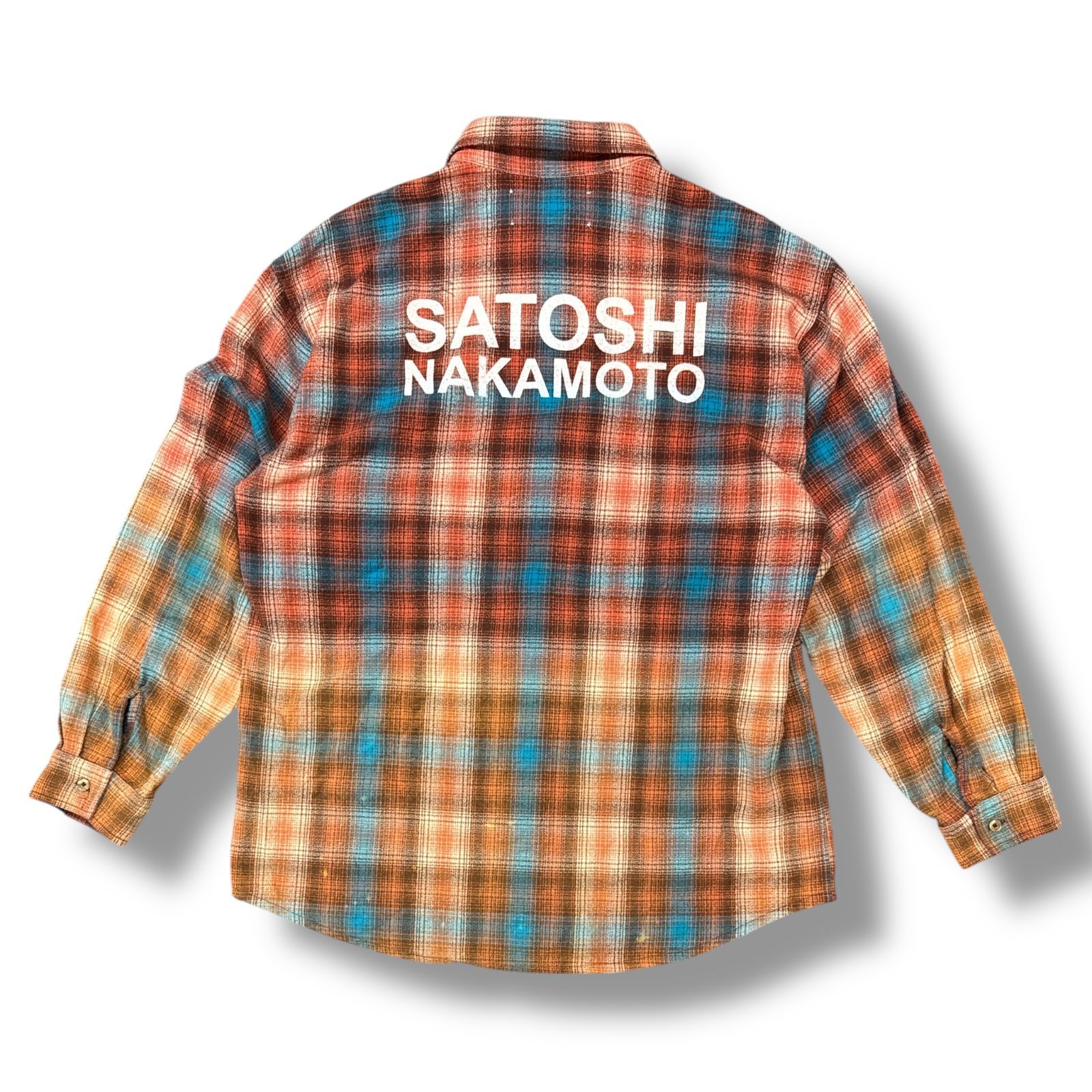 SATOSHI NAKAMOTO 24AW PLAID SHIRT WITH PATCH POCKET チェック