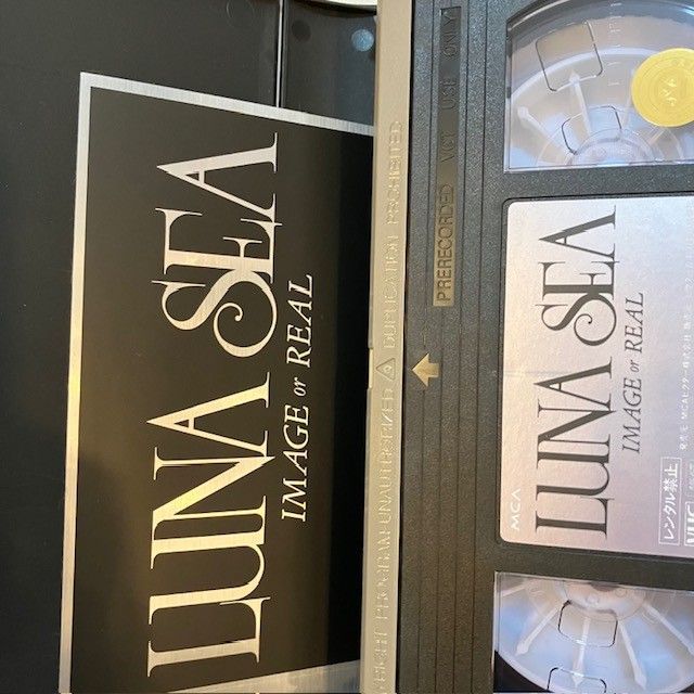 ルナシー LUNA SEA VHS ビデオ 3枚組 - メルカリ