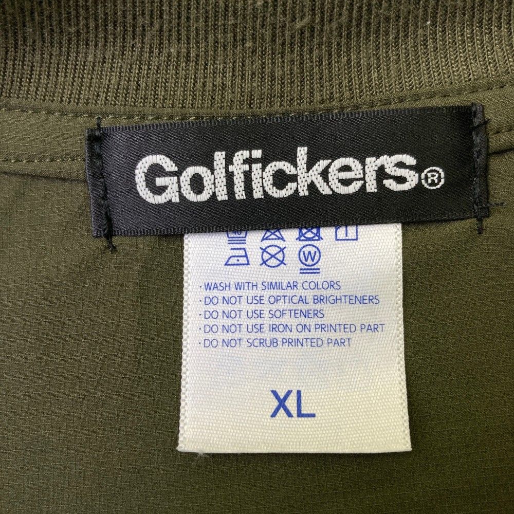 サイズ：XL Golfickers ゴルフィッカーズ 半袖Tシャツ カーキ系