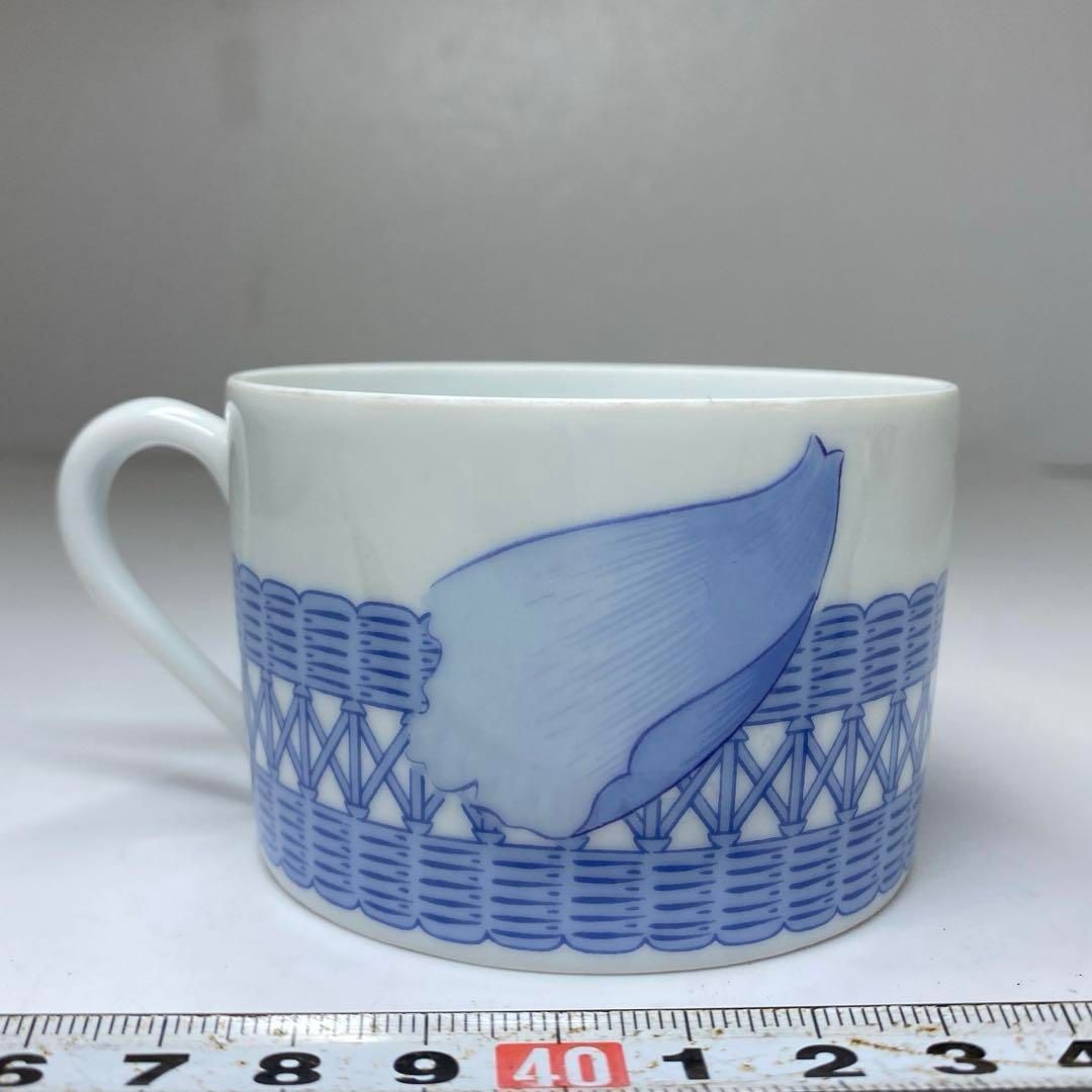 エルメス ピヴォワンヌ カップ＆ソーサー直径8 14.1㎝東な6-0910 2F