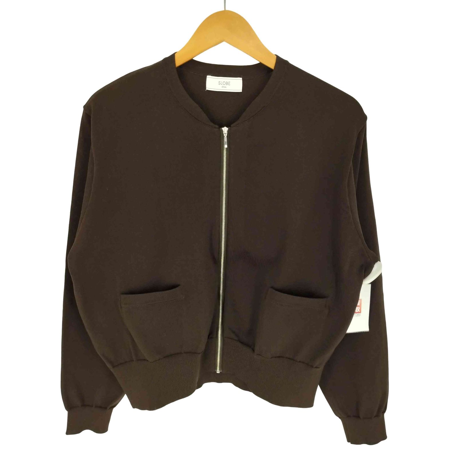 スローブイエナ SLOBE IENA 23SS ニット ショート ブルゾン