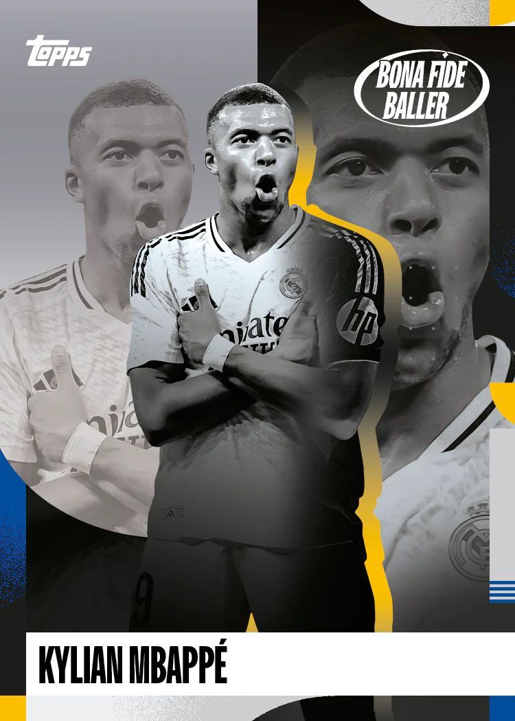 ラスト1BOX！海外即完売商品！【Topps Real Madrid Team Set 2024/25