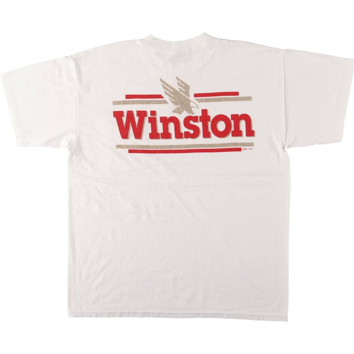 古着 90年代 KINGSTREE Winston ウィンストン アドバタイジングTシャツ メンズXL相当 ヴィンテージ eaa590039