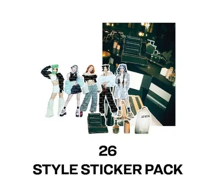 Le Sserafim ルセラ トラックパンツLサイズ トレカ付 LE SSERAFIM