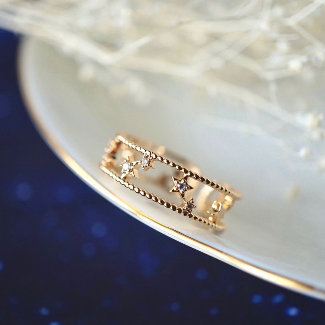 agete★K10カルムリング13号★ノジェス、ete、ノワールドプーペ、4℃ agete k10 ジェットリング 13号｜Yahoo!フリマ（旧PayPayフリマ）