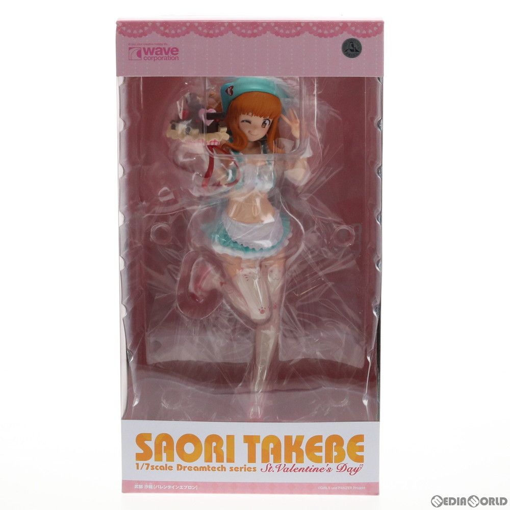 DREAM - ドリームテック 武部沙織【バレンタインエプロン】(たけべさおり) ガールズ&amp;パンツァー 1/7 完成品 フィギュア(DT-148) ウェーブ(WAVE) ドリームテック 武部沙織【バレンタインエプロン】(たけべさおり