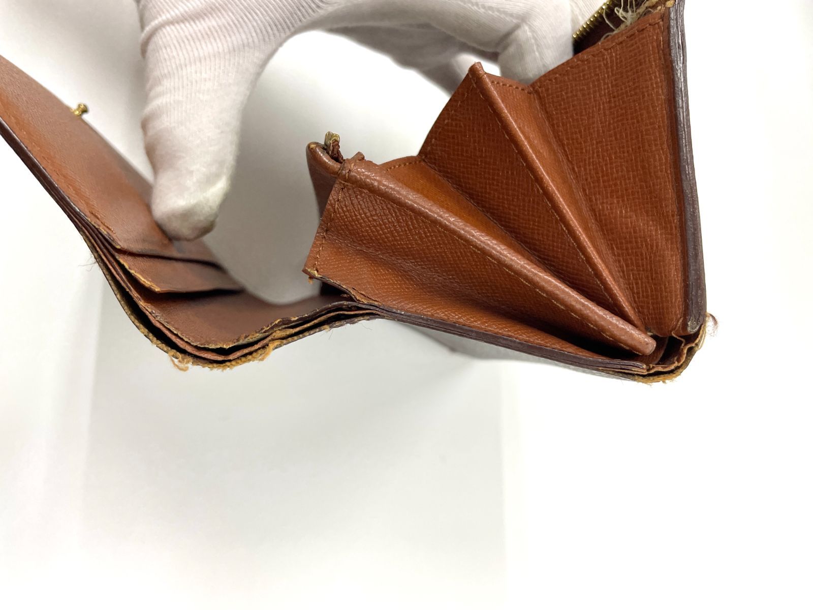 ルイヴィトン モノグラム LOUIS VUITTON 二つ折り財布 M61730 LOUIS