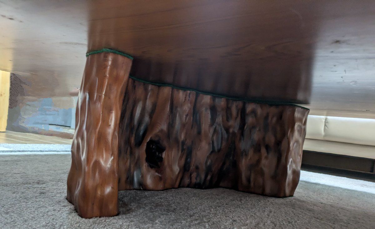 鹿児島発 屋久杉テーブル 210×117×高さ35㎝