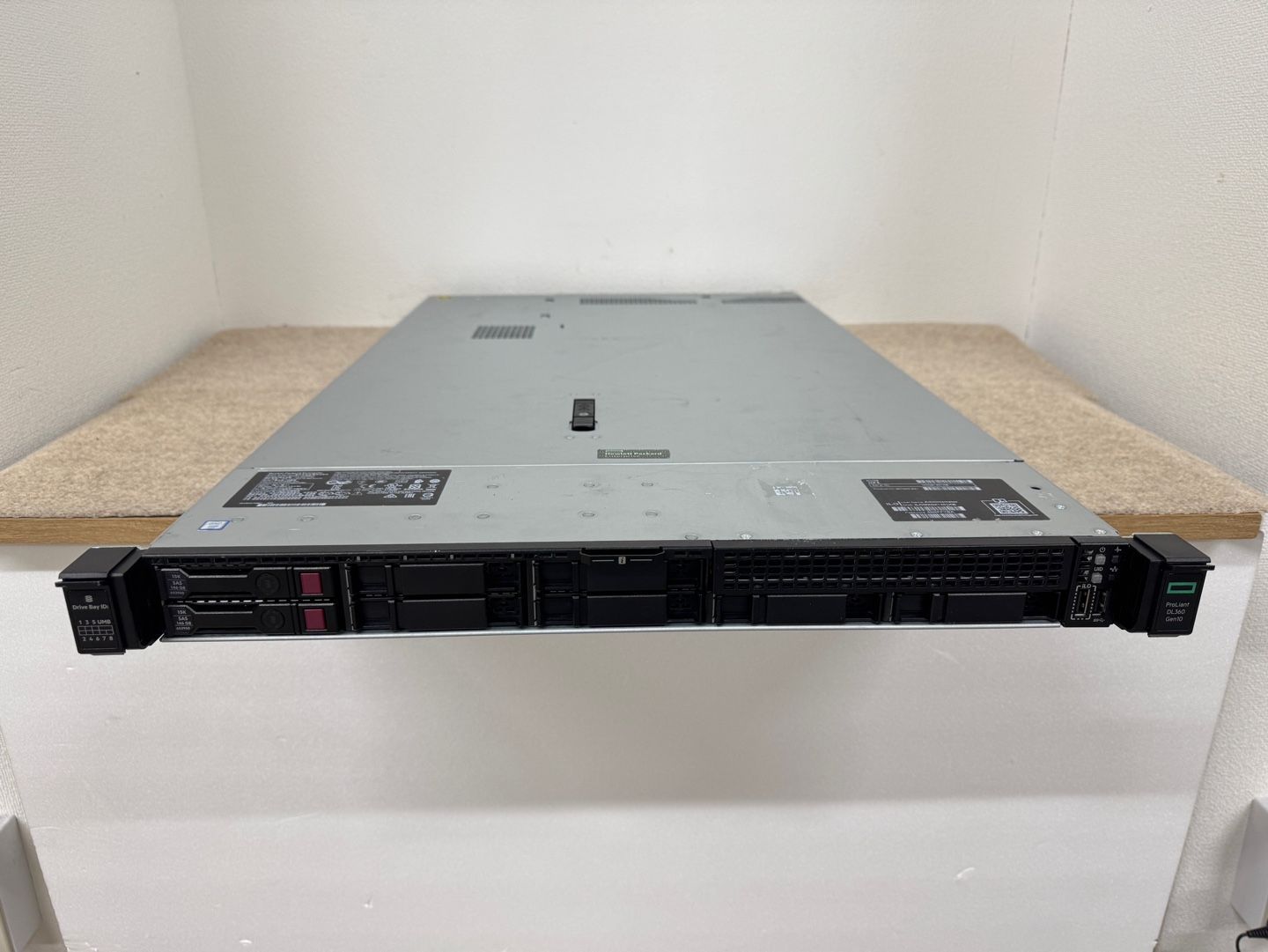 HP ProLiant DL360 Gen10 2x Xeon Silver 4216第2世代 16core 2.10GHz 128GB 2x 600GB SAS P408i-a SR RAID SV146