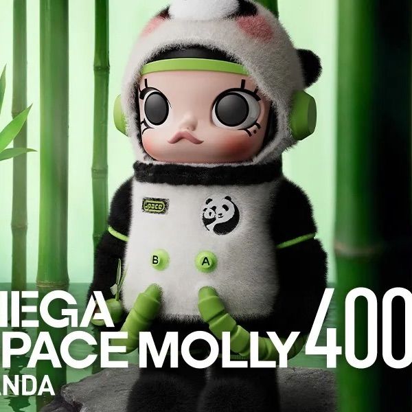 POP MART MEGA コレクション 400% SPACE MOLLY PANDA