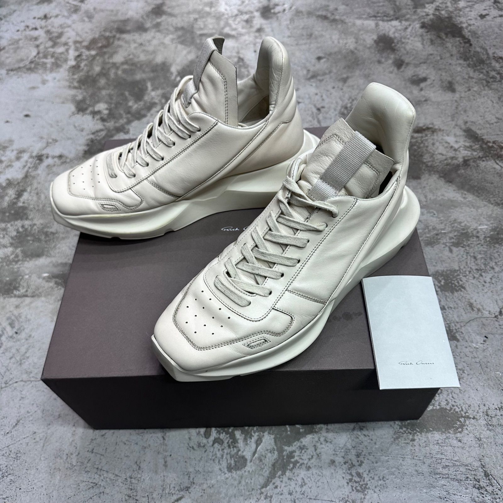 RICK OWENS GETH RUNNER 42 スニーカー ゲスランナー