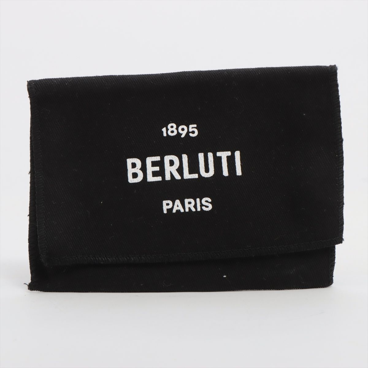 極美品】BERLUTI ベルルッティ カードケース カリグラフィ ブラウン 