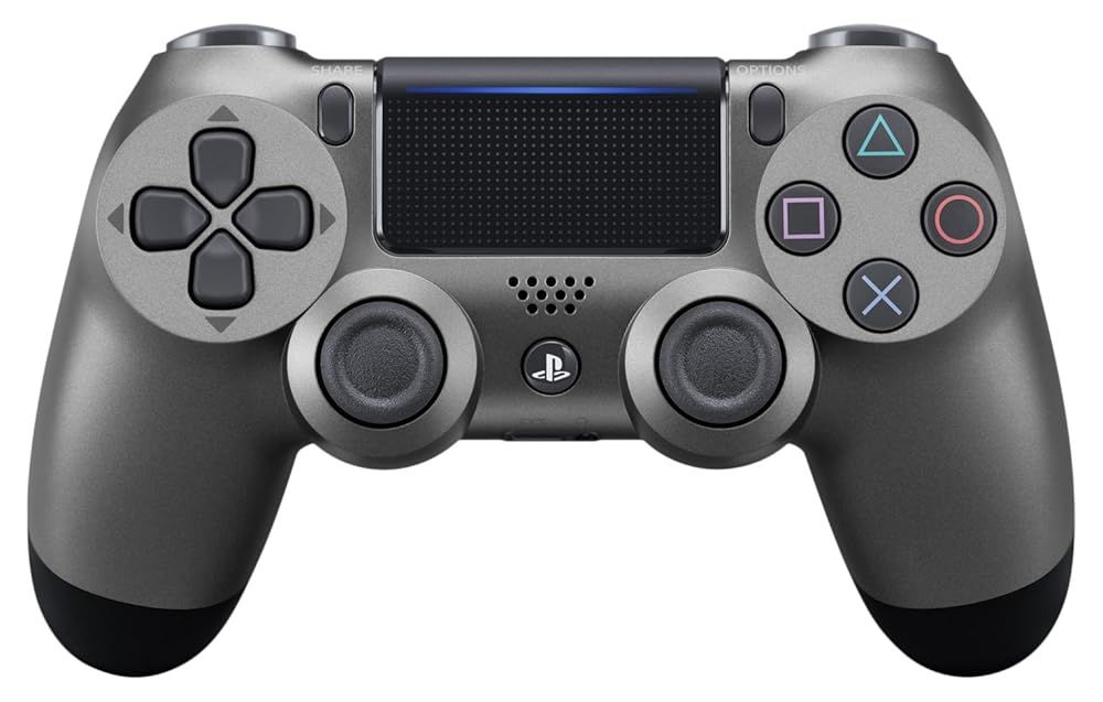 ワイヤレスコントローラー DUALSHOCK 4 スチール ブラック CUH-ZCT2J21 video game