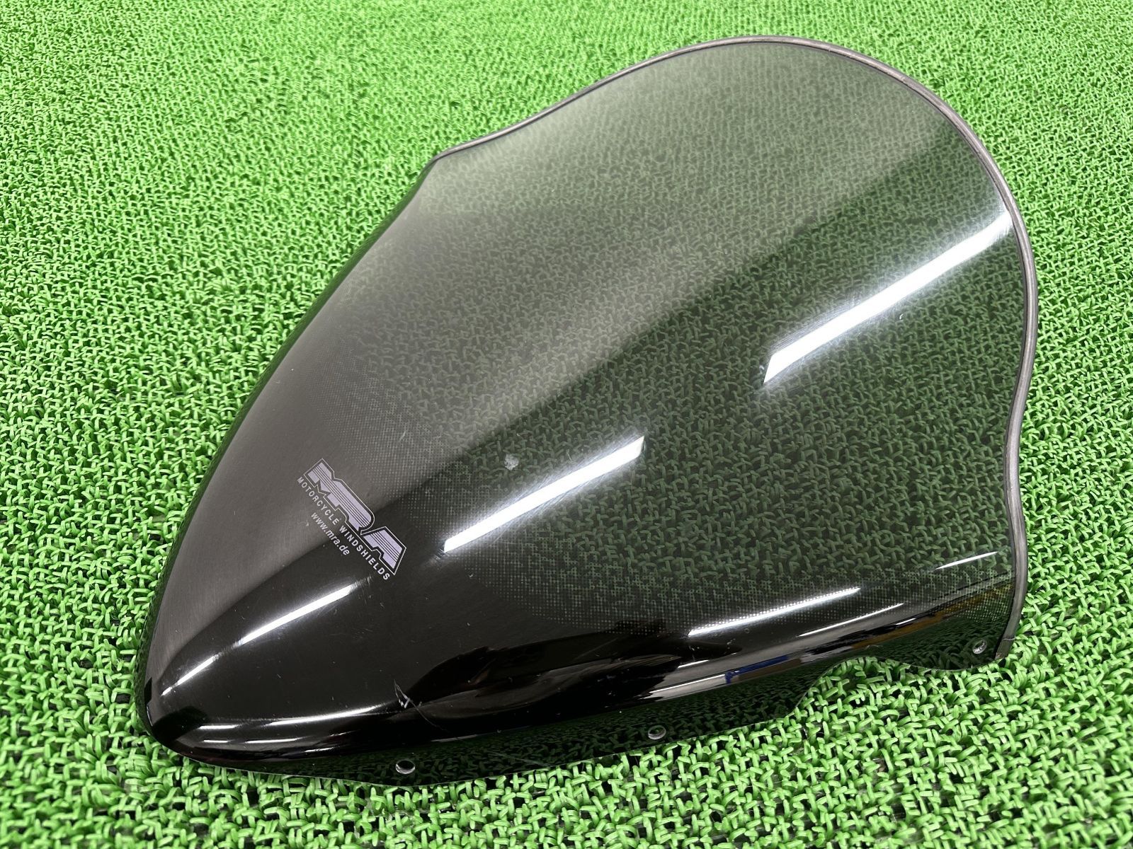MRA製T-MAX スクリーン 社外 中古 バイク 部品 SJ02J スモーク