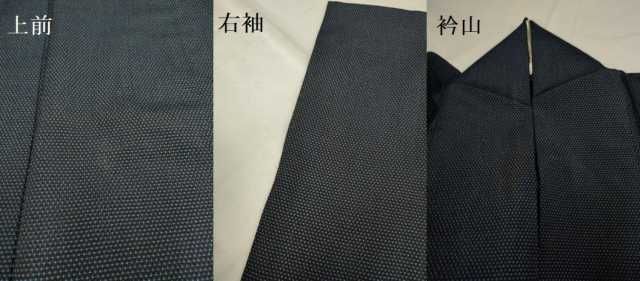 平和屋着物▽本塩沢 単衣 蚊絣 正絹 逸品 DAAU3779du - メルカリ