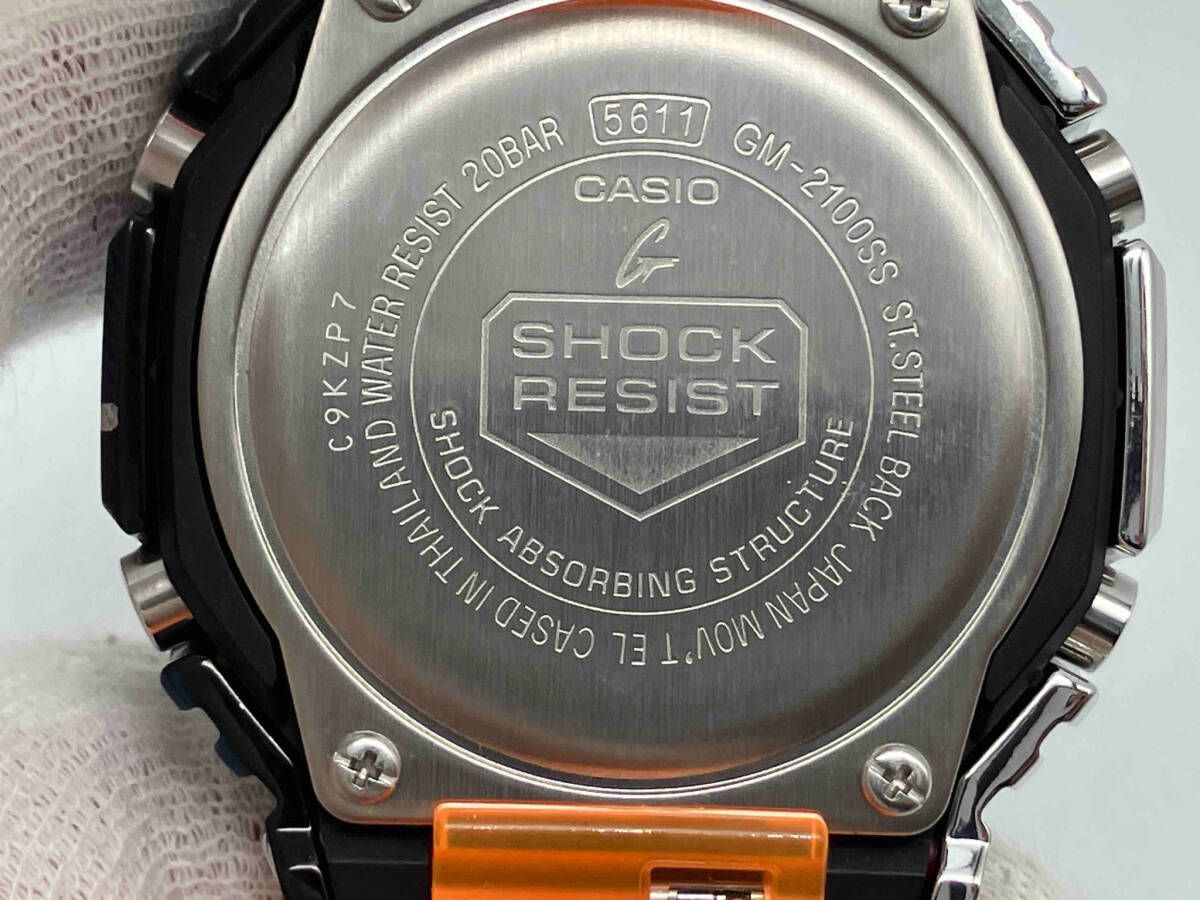 CASIO G-SHOOK GM-2100SS メンズ 文字盤グレー デジアナ CASIO G-SHOOK GM-2100SS メンズ クォーツ 文字盤グレー