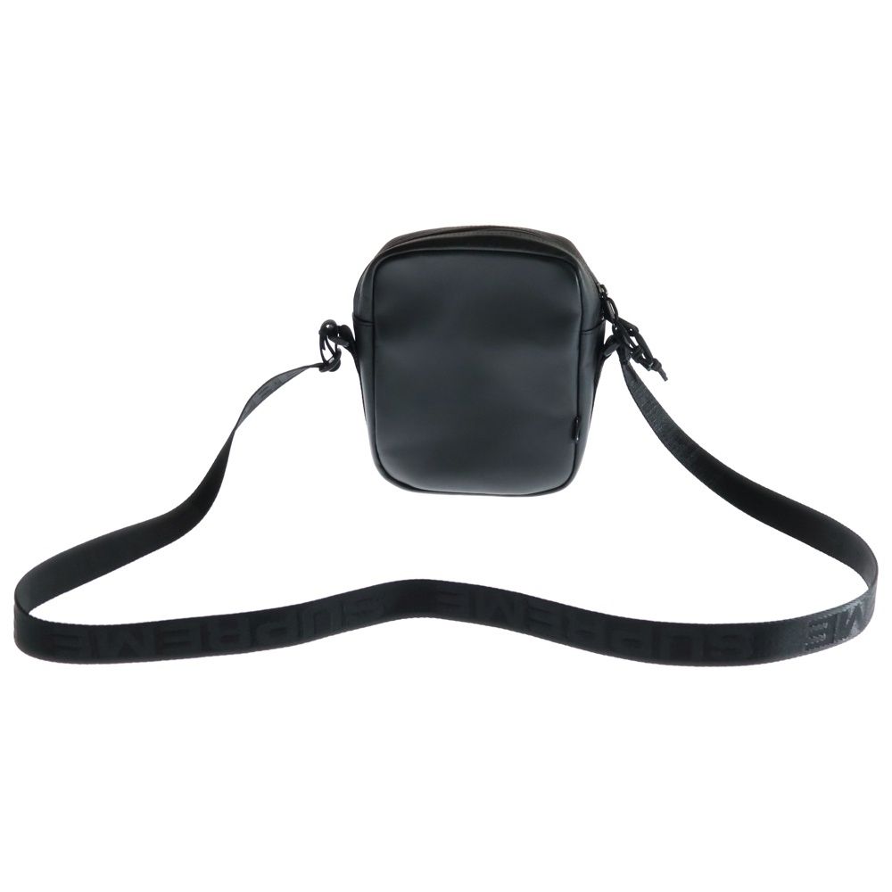 Supreme 23FW シュプリーム レザーショルダーバッグ ブラック Supreme Leather Shoulder Bag 23fw Week10 シュプリーム レザー
