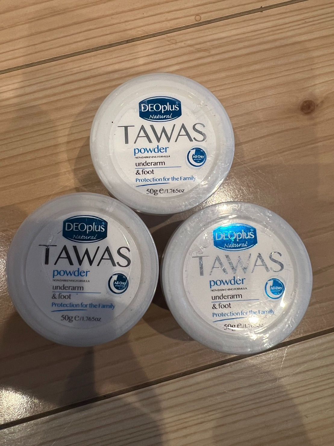 Tawas underarm and foot 4pcs only - メルカリ