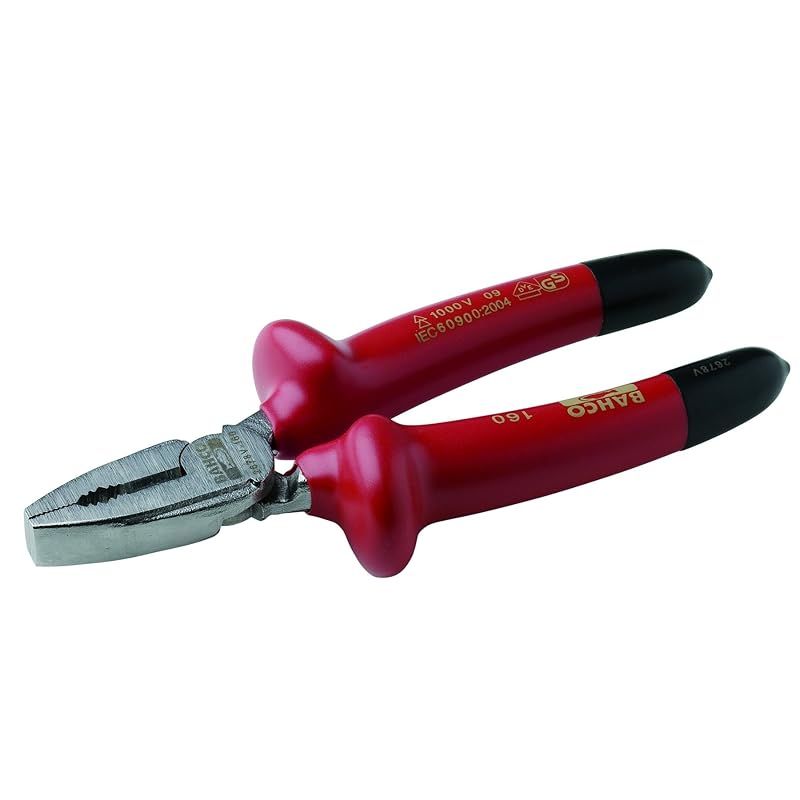 BAHCO バーコ Insulated Combination Plier 1000V絶縁強力型ペンチ 180mm 2678V-180 0