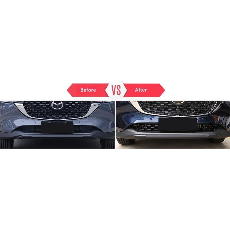 CX-5KF系改良モデル 新型CX-5 後期型 アクセサリー フロントグリルガーニッシュ グリルカバー : KUTOOK CX-5KF系 新型CX-5 後期型 アクセサリー LED