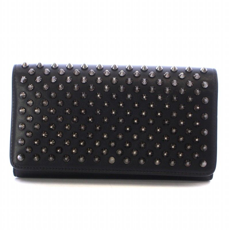 クリスチャンルブタン Christian Louboutin 二つ折り財布 スタッズ  